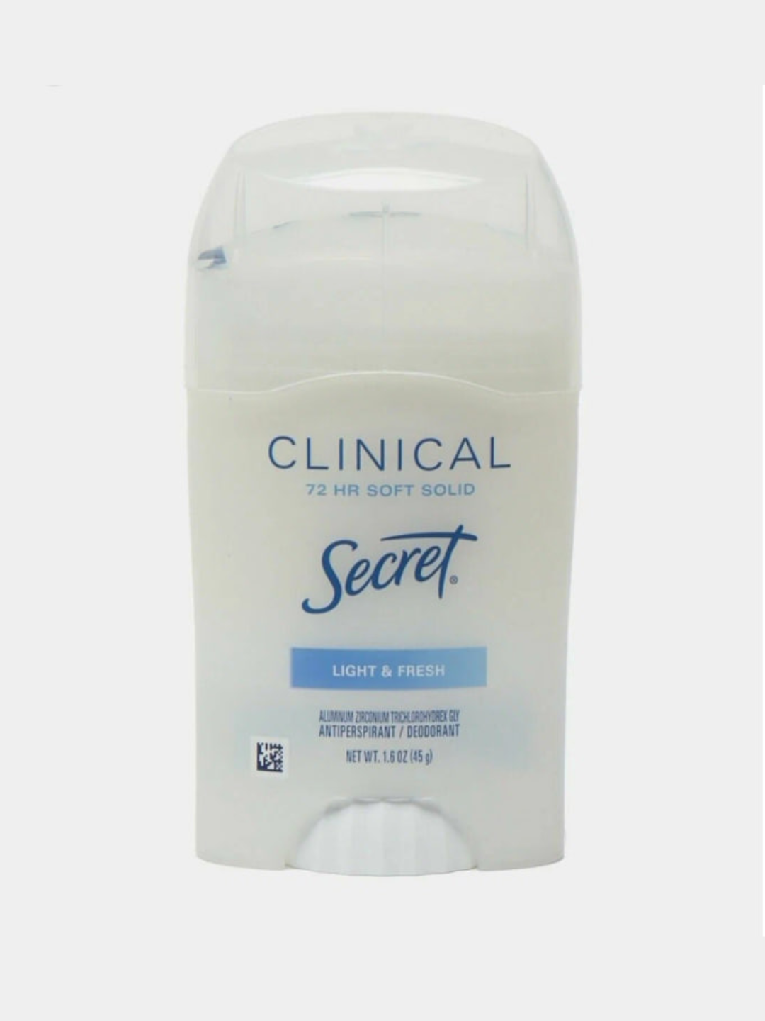 Aнтиперспирант Secret Clinical Light & Fresh, кремовый, 45 г