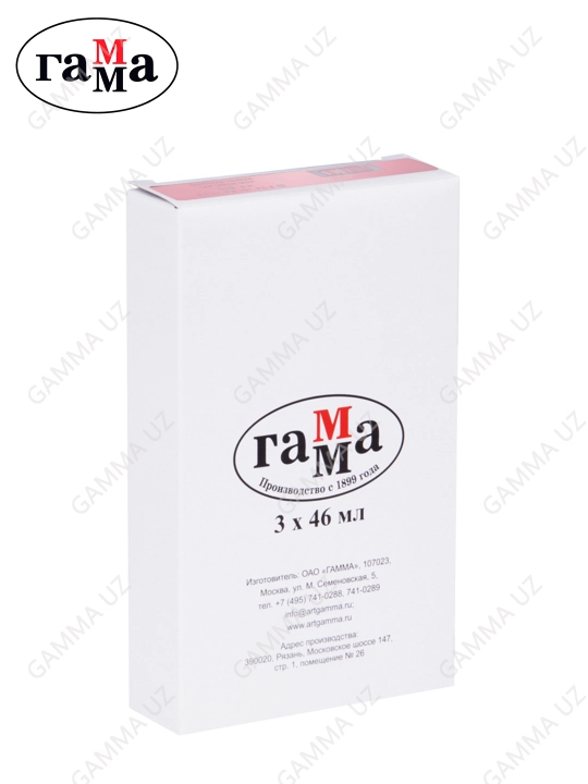 Badiiy moyli bo'yoq Gamma "Studio", 46 ml, tuba, neapolitan pushti, 0.00.A046.141