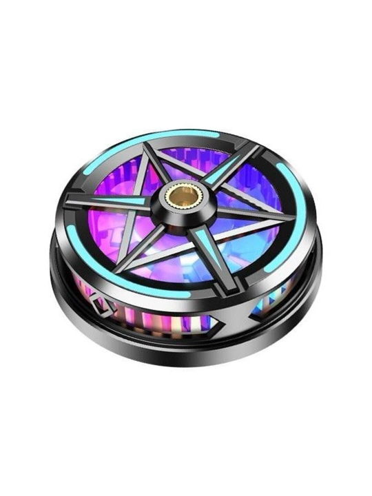 Магнитный охладитель для телефона — RGB-светодиодная подсветка, 3 скорости, питание Type-C - 