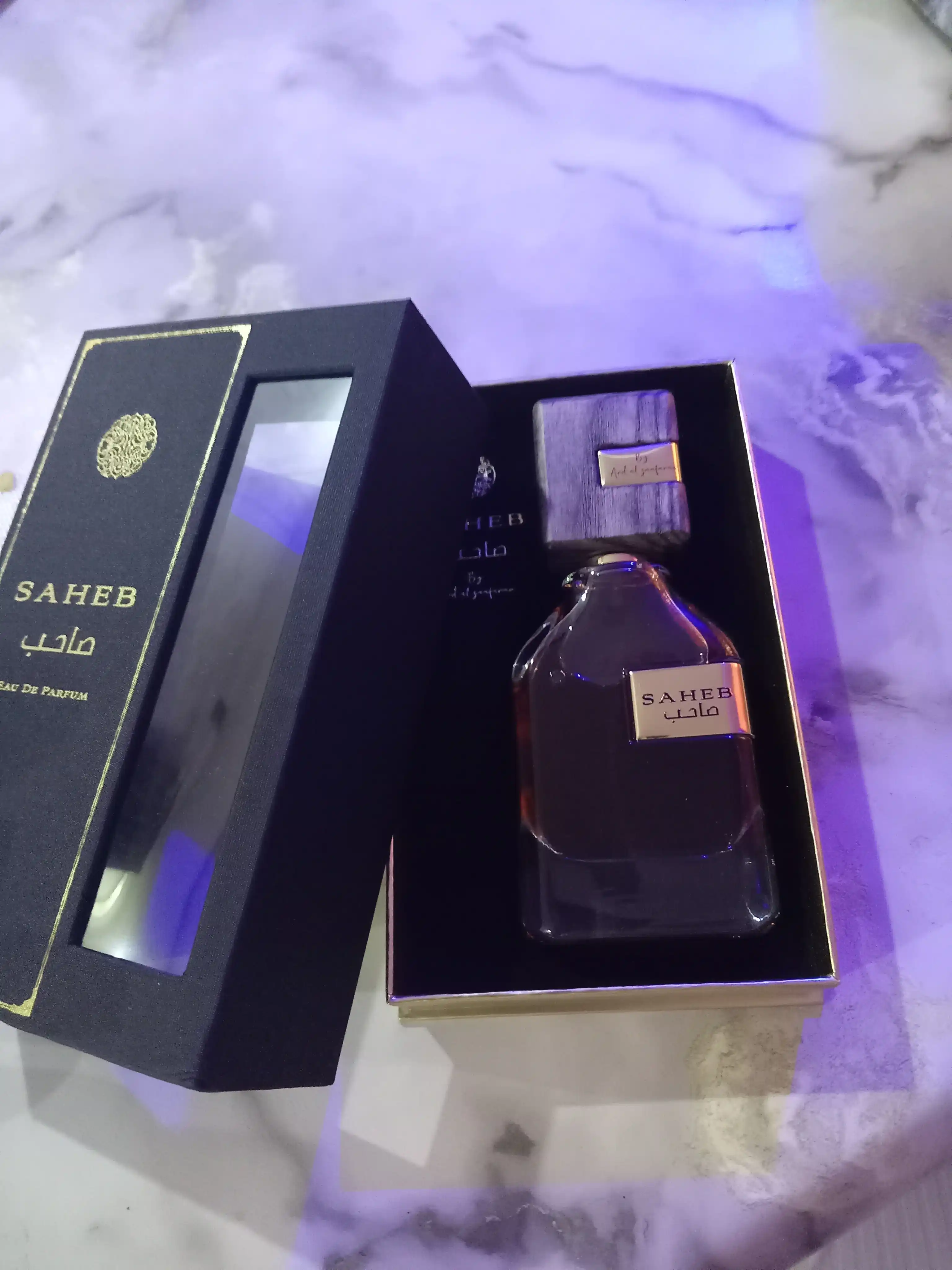 Erkaklar uchun parfyumlangan suv Saheb, 70 ml