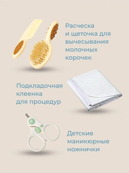 ROXY-KIDS Подарочный набор для новорожденного BUNNY BOX 0+, 15 предметов