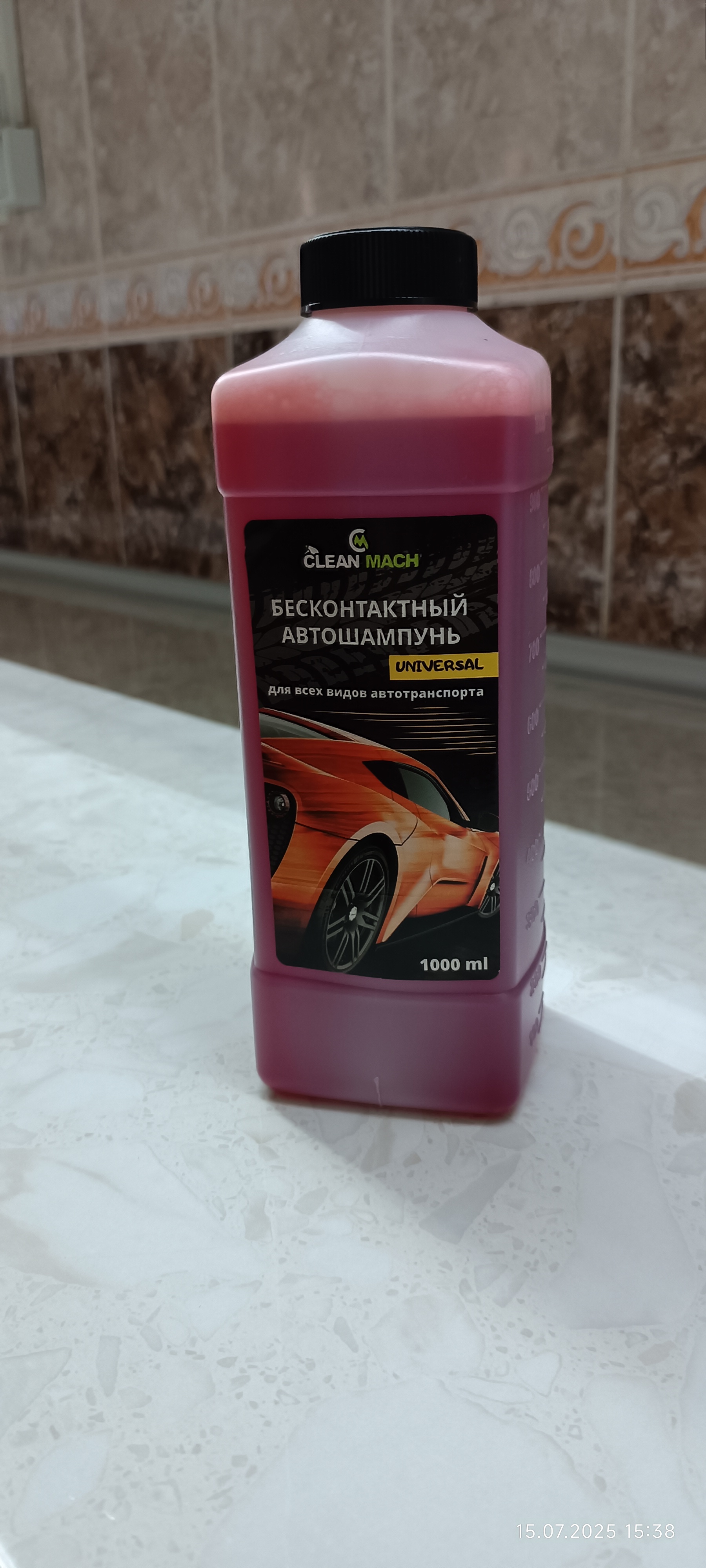 Kontaktsiz yuvish uchun avtomobil shampuni Clean-Mach