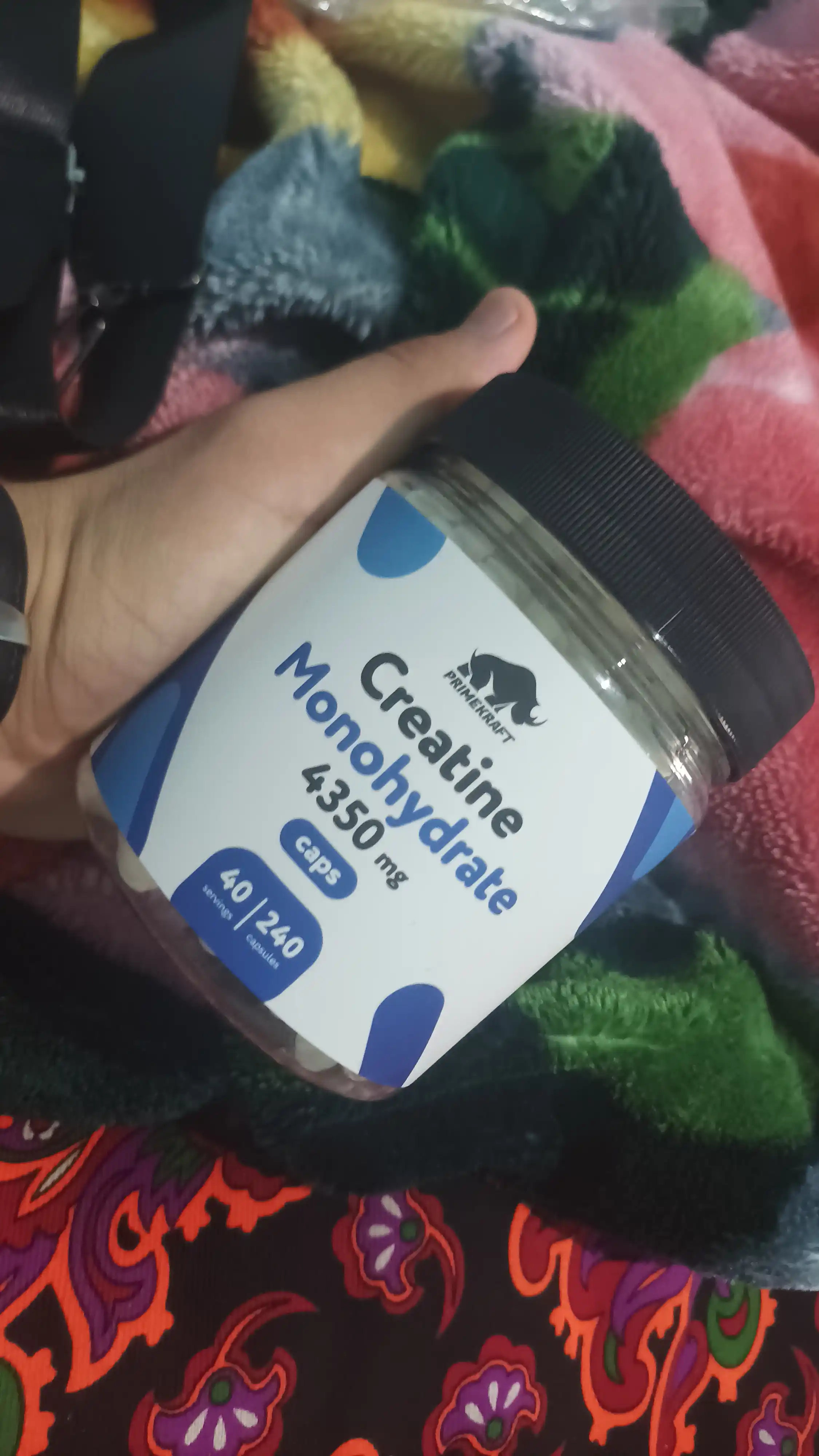 Kreatin monogidrat Creatin Primekraft, 240 kapsula