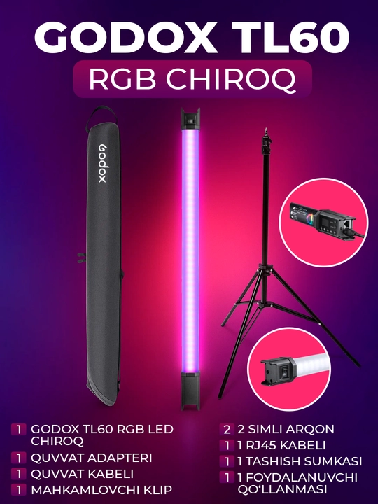Godox TL60 RGB chiroq