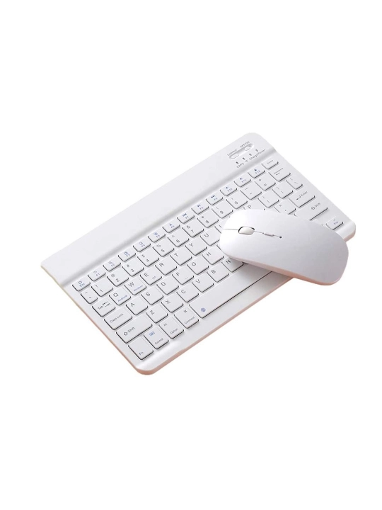 Ultra-yupqa simsiz Bluetooth klaviatura va sichqoncha to'plami KIT