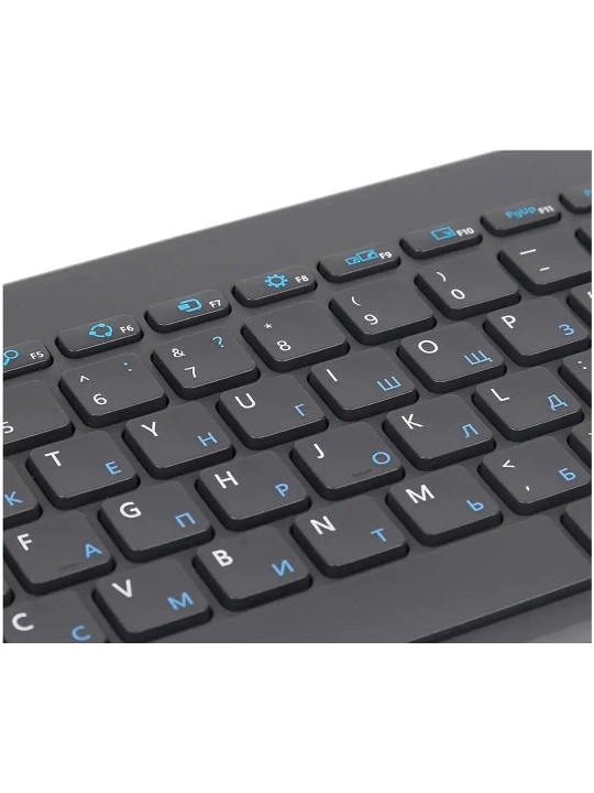 Ultra-yupqa simsiz Bluetooth klaviatura va sichqoncha to'plami KIT