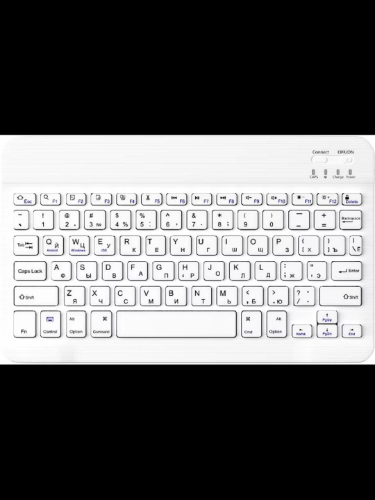 Ultra-yupqa simsiz Bluetooth klaviatura va sichqoncha to'plami KIT