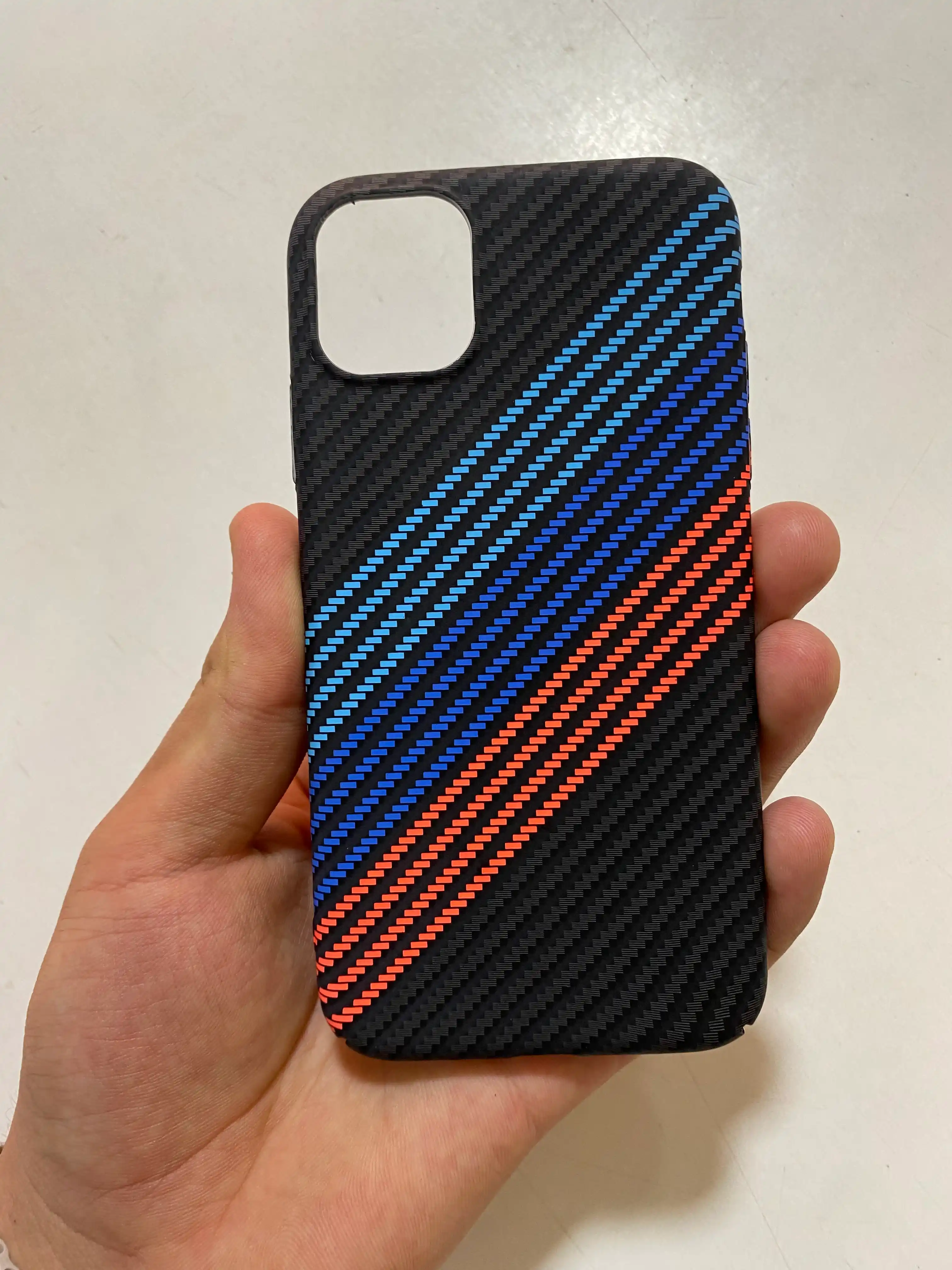 Карбоновый чехол для iPhone X, XR, 11, 12, 13, 14, 15, 16, Mini, Pro, Pro Max, жесткий