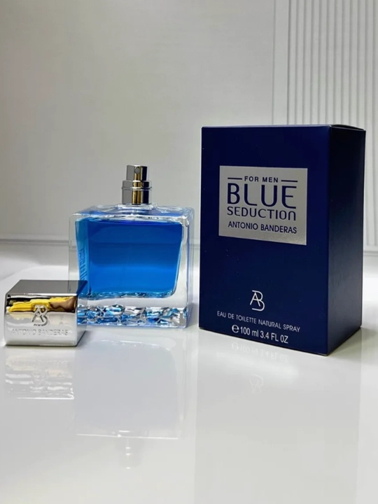 Erkaklar va ayollar uchun moviy tualet suvi, 100 ml