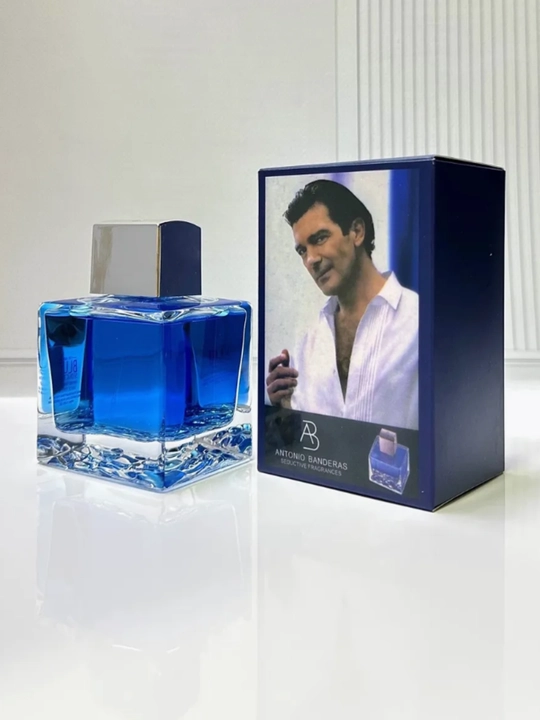 Erkaklar va ayollar uchun moviy tualet suvi, 100 ml