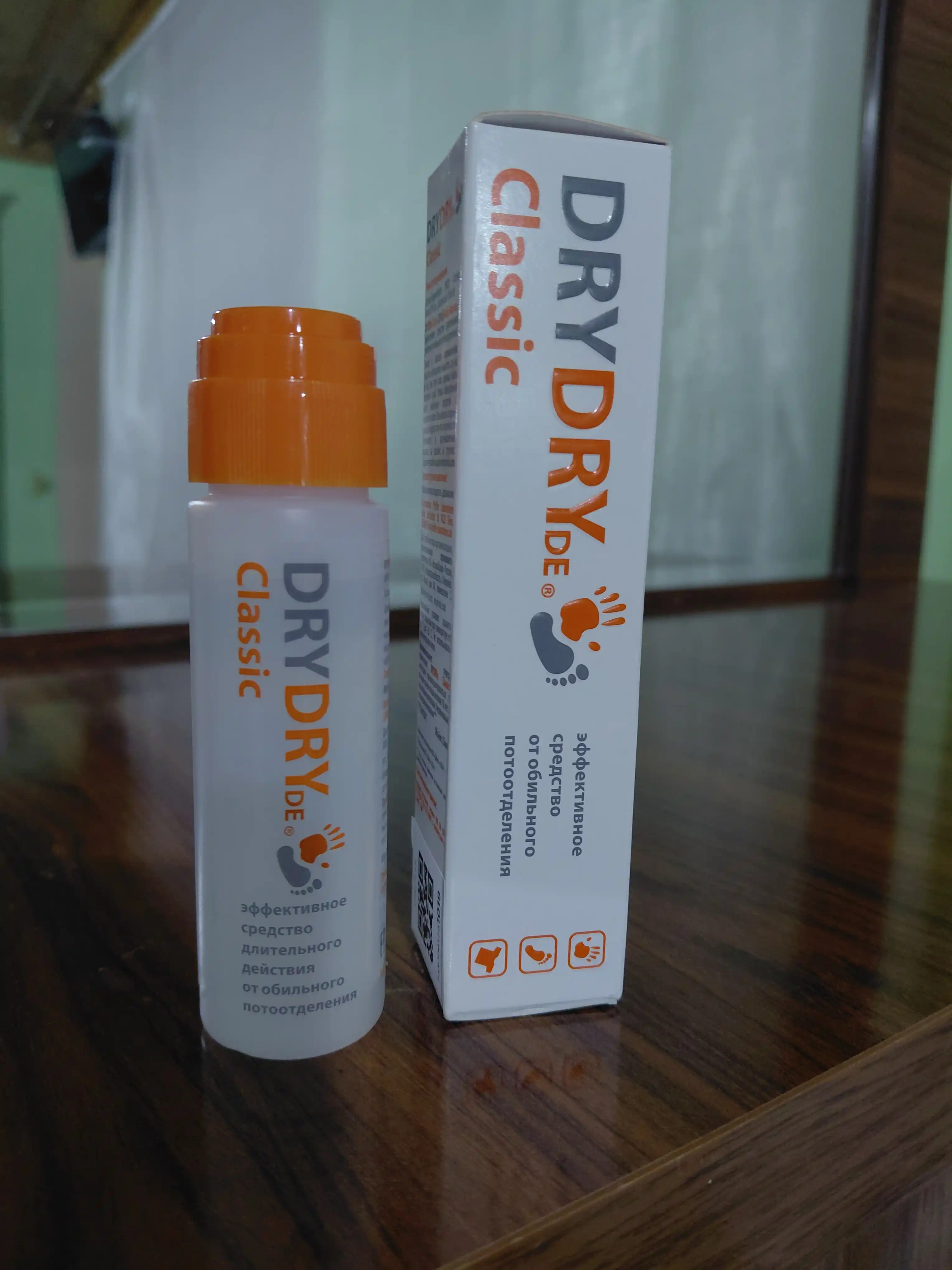 Дезодорант-антиперспирант Dry Dry de Classic, от пота и запаха