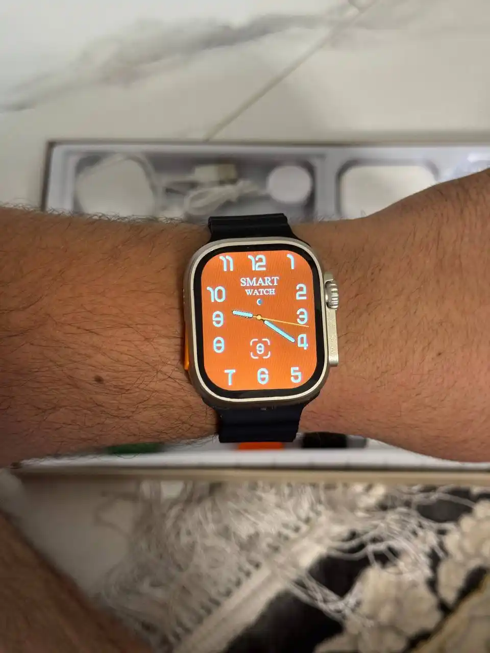 Умные часы, Smart Watch Ultra и наушники iPods pro, с 8 ремешками, подарочный набор 10 в 1