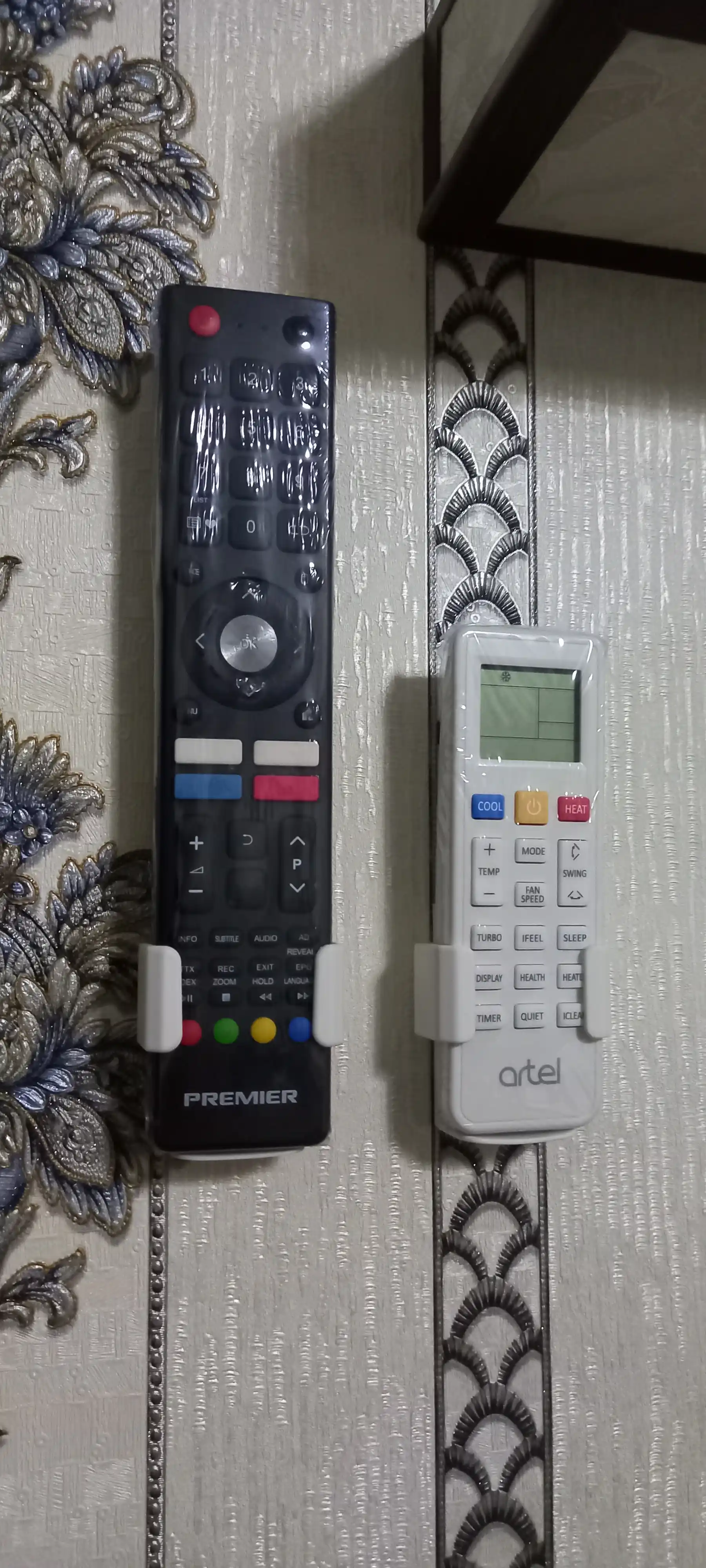 Universal pult g'ilofi (TV, konditsioner uchun, shaffof plyonka, 6 dona)