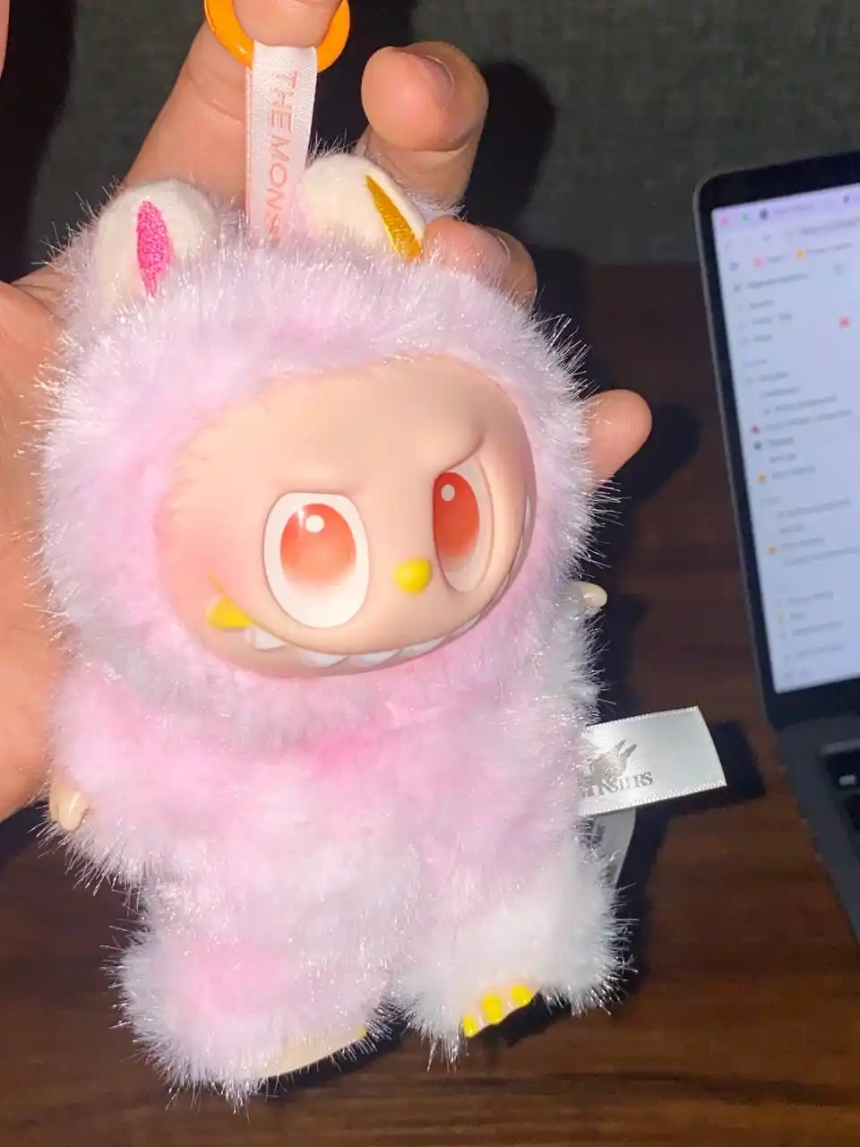 Labubu 1:1 POP MART kolleksion figurchasi "The Monsters Big into Energy" 1 dona, tasodifiy
