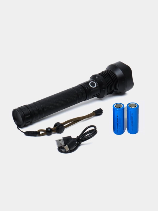 Zoom bilan simsiz chiroq, uzoq masofali, 10000 mA / h, USB zaryadlash