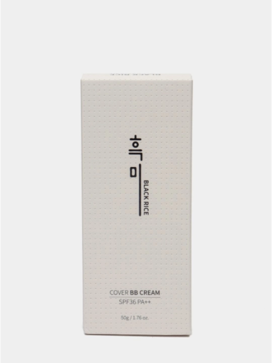 Тональный крем для макияжа Black rice BB cream, SPF36 PA++ Тон 13, 21, 23, 50 г