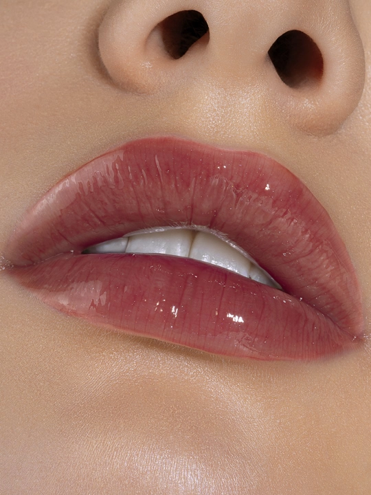 Блеск для губ LUXVISAGE с эффектом объема ICON lips glossy с блестками