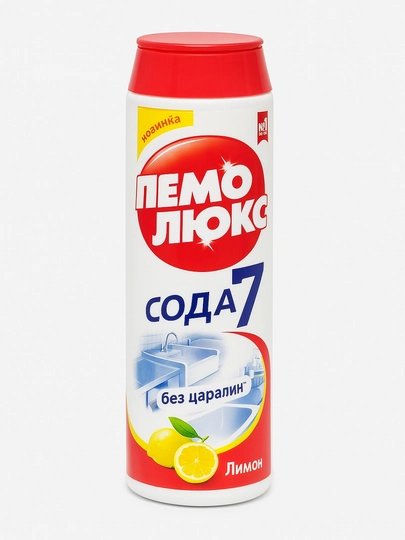 Чистоль oчиститель "Пемолюкс", чистящий порошок для кухни и ванной, 480 г — МЕЛОЧЕВ-PEMOLUX