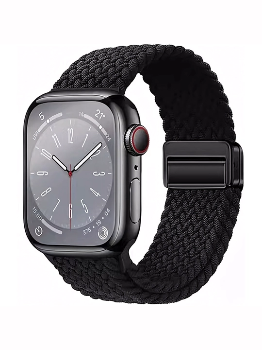 Нейлоновый ремешок с магнитной застёжкой для Apple Watch 3–9, SE, SE 2 и Ultra, 42–49 мм