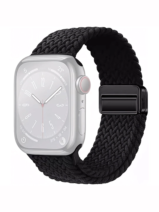 Нейлоновый ремешок с магнитной застёжкой для Apple Watch 3–9, SE, SE 2 и Ultra, 42–49 мм