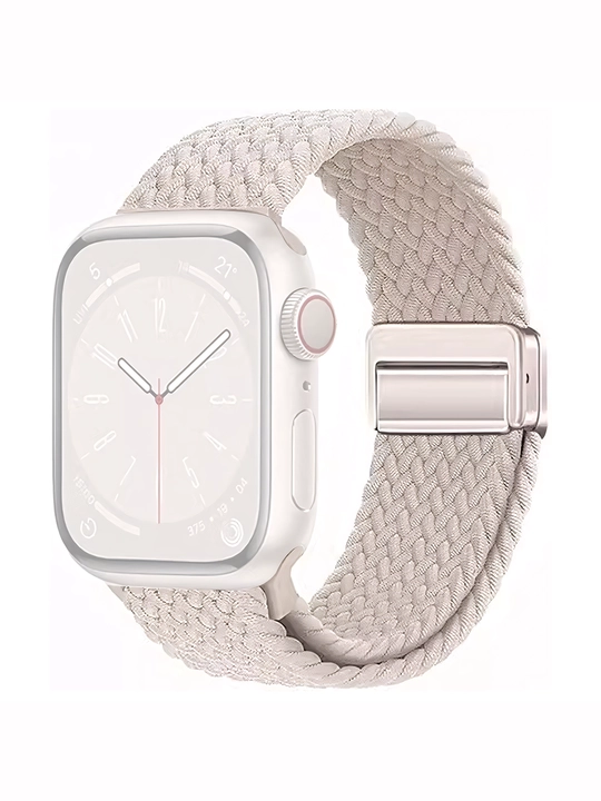 Нейлоновый ремешок с магнитной застёжкой для Apple Watch 3–9, SE, SE 2 и Ultra, 42–49 мм
