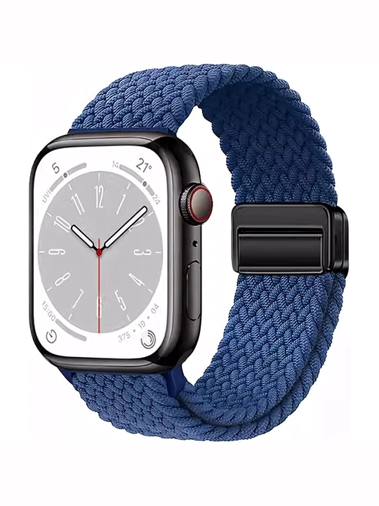 Нейлоновый ремешок с магнитной застёжкой для Apple Watch 3–9, SE, SE 2 и Ultra, 42–49 мм