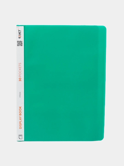 Файловая папка АА, 60 листов, EXACT FP005 — EXACTUZ-P1B809B-ЗЕЛЕН