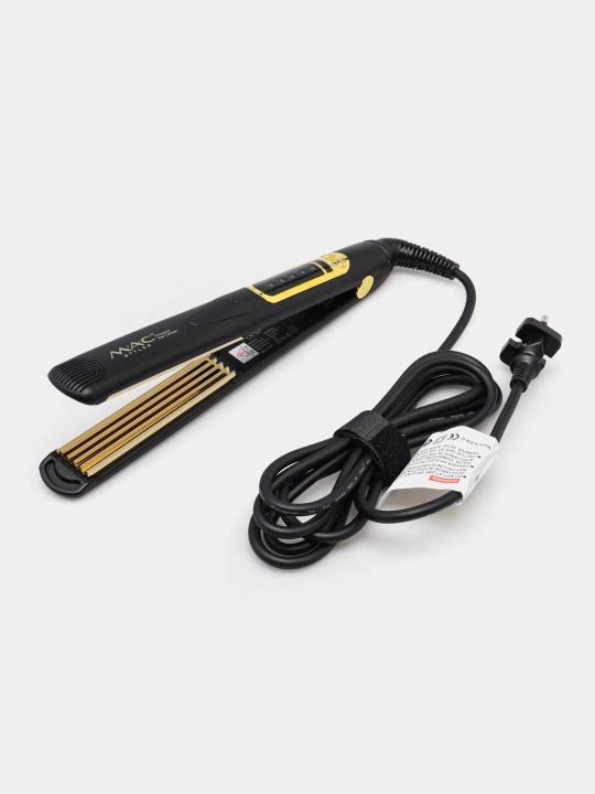 Гофре для волос M.A.C Styler MC-5502, титановые пластины, безвредны для волос