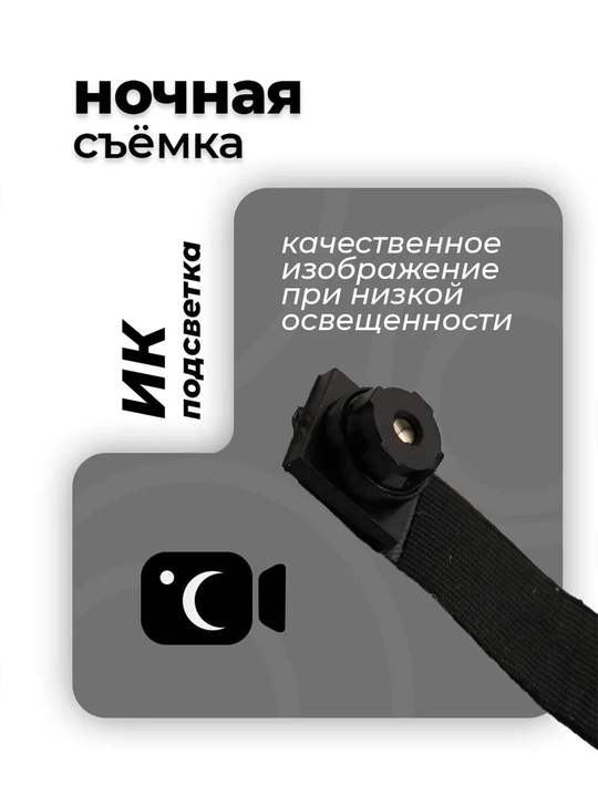 Мини WI FI широкоугольная камера на шлейфе 4К, ночное видение, карта памяти до 128гб