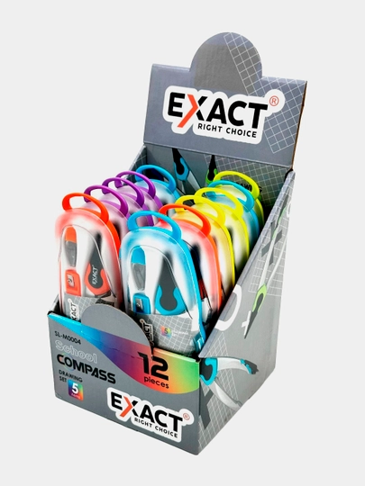 Набор чертежных инструментов Exact SL-M004 — EXACTUZ-P1B7FBD-ОРАНЖ