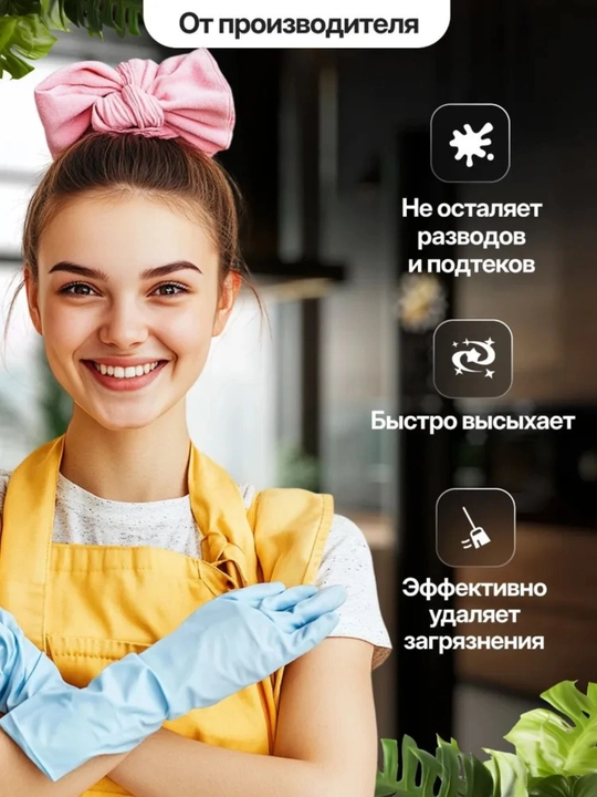 Средство для мытья стекол, зеркал и окон 500 мл "Нитхинол" Mister DEZ Eco-Cleaning