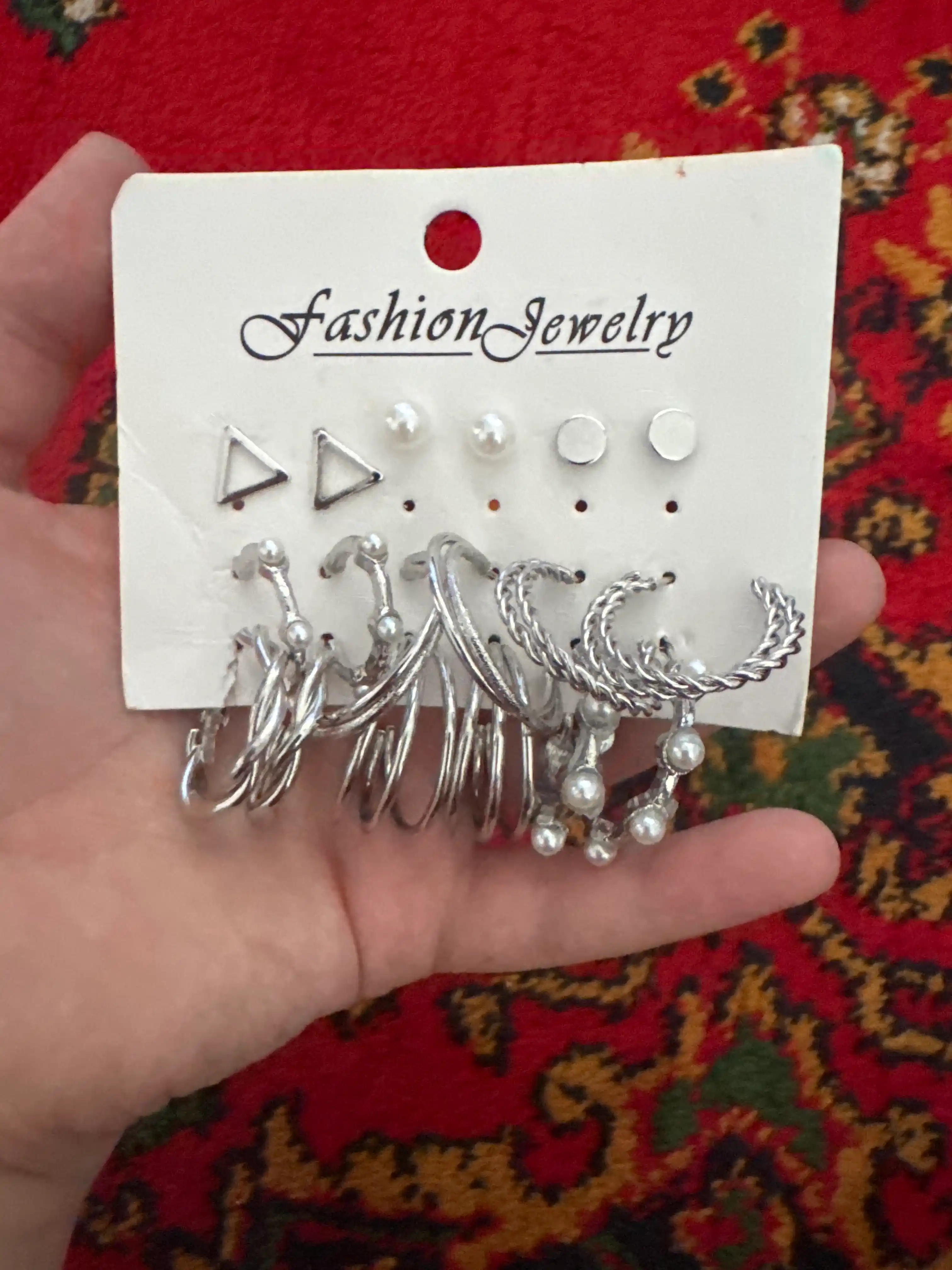 Набор геометрических сережек, для женщин, Fashion Jewelry