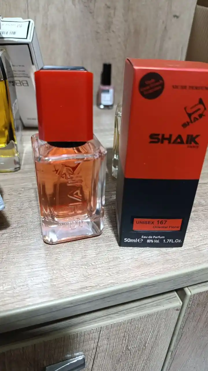 SHAIK 167 parfyumlangan suvi, Kurdjian Ba roulette Rouge 540, unisex, 10, 25, 50, 100 ml