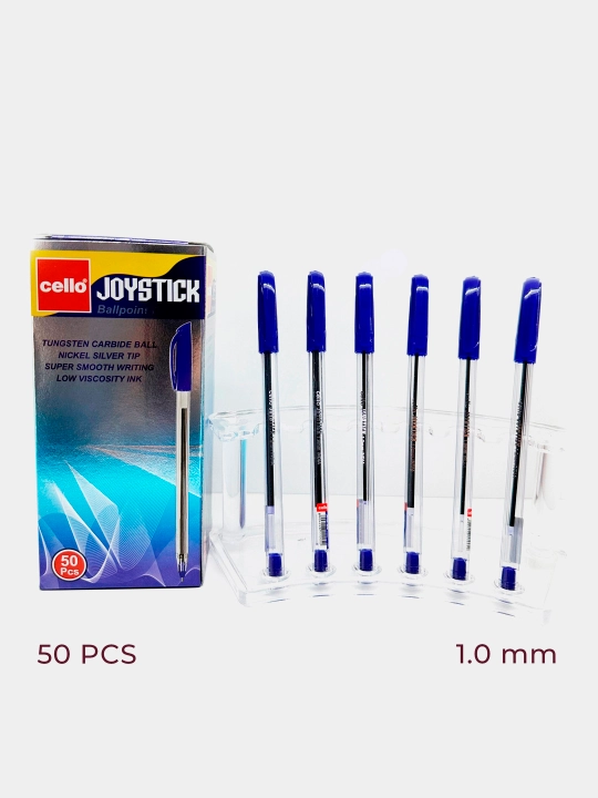 Ruchkalar Joystick 1 mm, ko‘k, 10 donadan - 