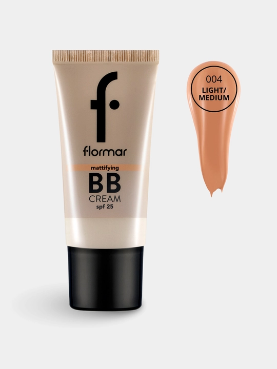 Матирующий BB крем для жирной кожи Mattifying BB Cream, spf 25 Flormar, 35 мл - 