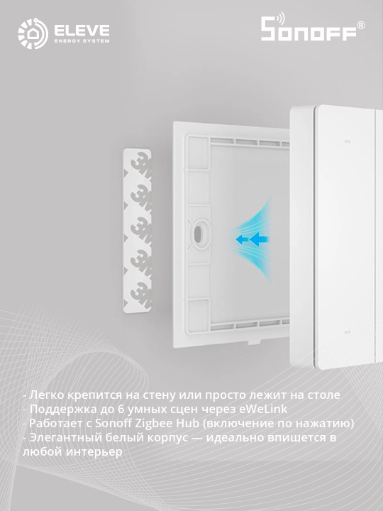 Умный переключатель Sonoff R5