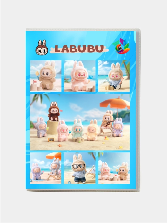 Bolalar uchun qiziqarli bloknot, LABUBU (bonus stiker) - 
