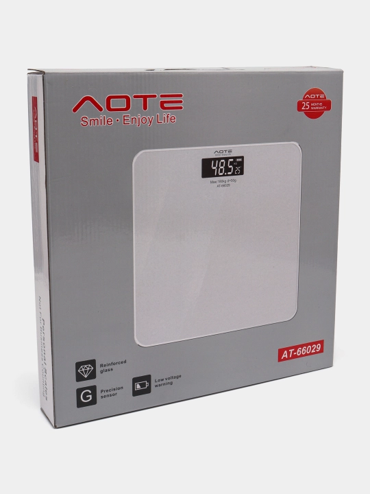Tana uchun aqlli elektron tarozi, uy uchun, 180 kg gacha AOTE A6021