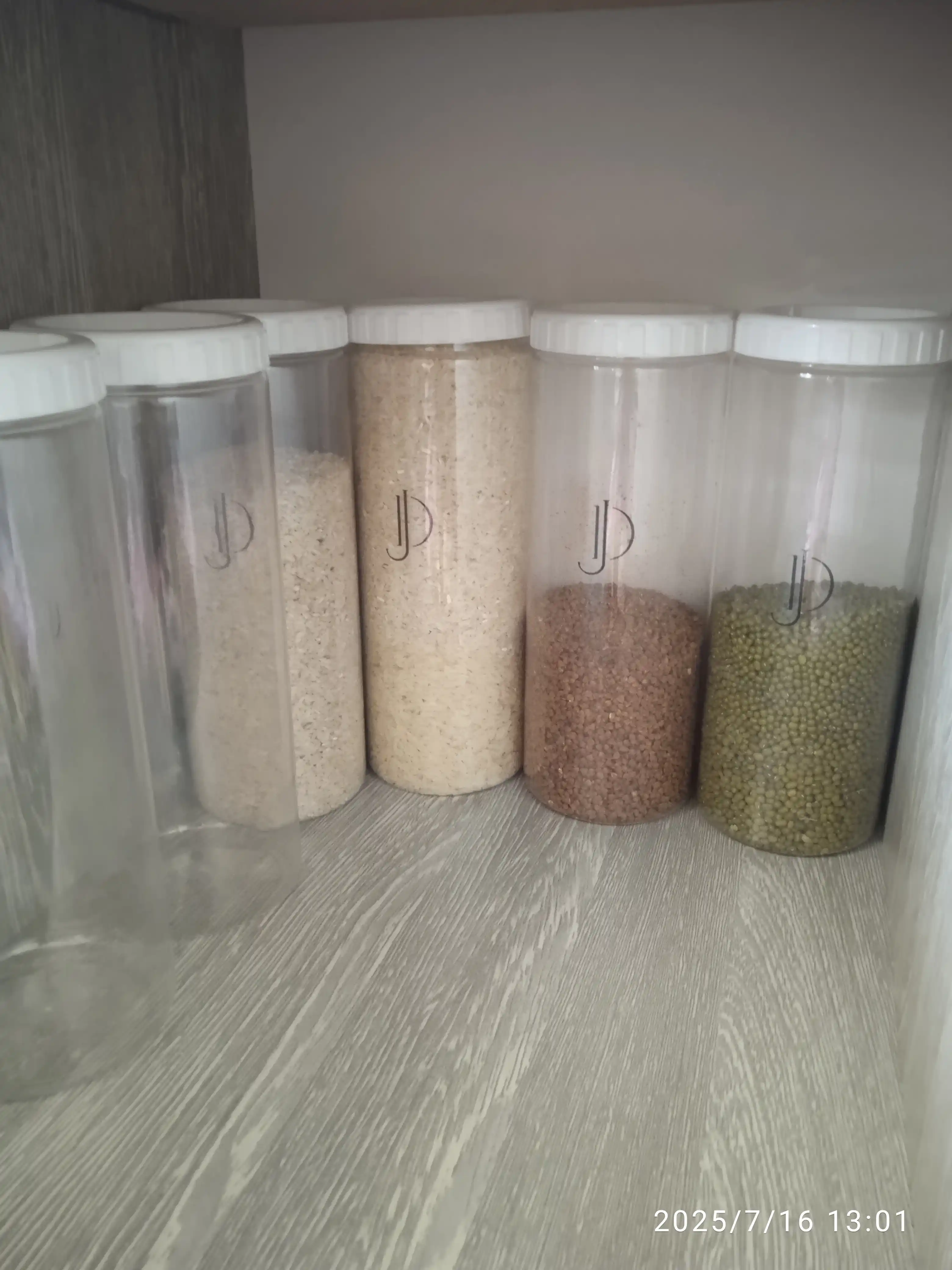 Контейнер для хранения сухих и сыпучих продуктов, 3 шт, 1.5 л