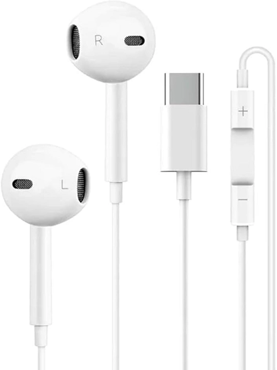 Проводные наушники Type-C 15, 15Pro, 15ProMax, 16, 16pro, 16ProMax