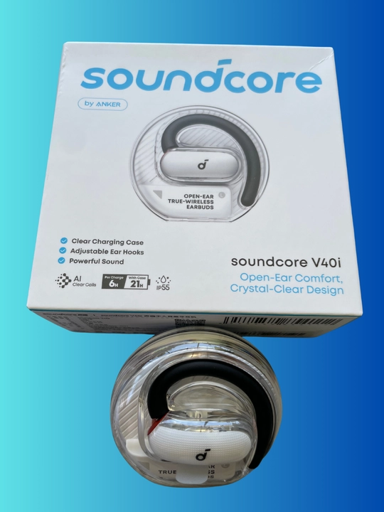 Soundcore V40i simsiz quloqchinlari, ochiq quloq va tiniq ovoz