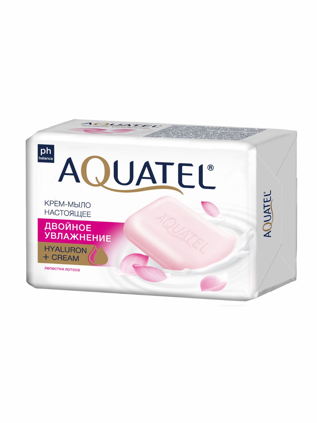 Qattiq krem-sovun Aquatel, 4*75 g, 300 gr - 