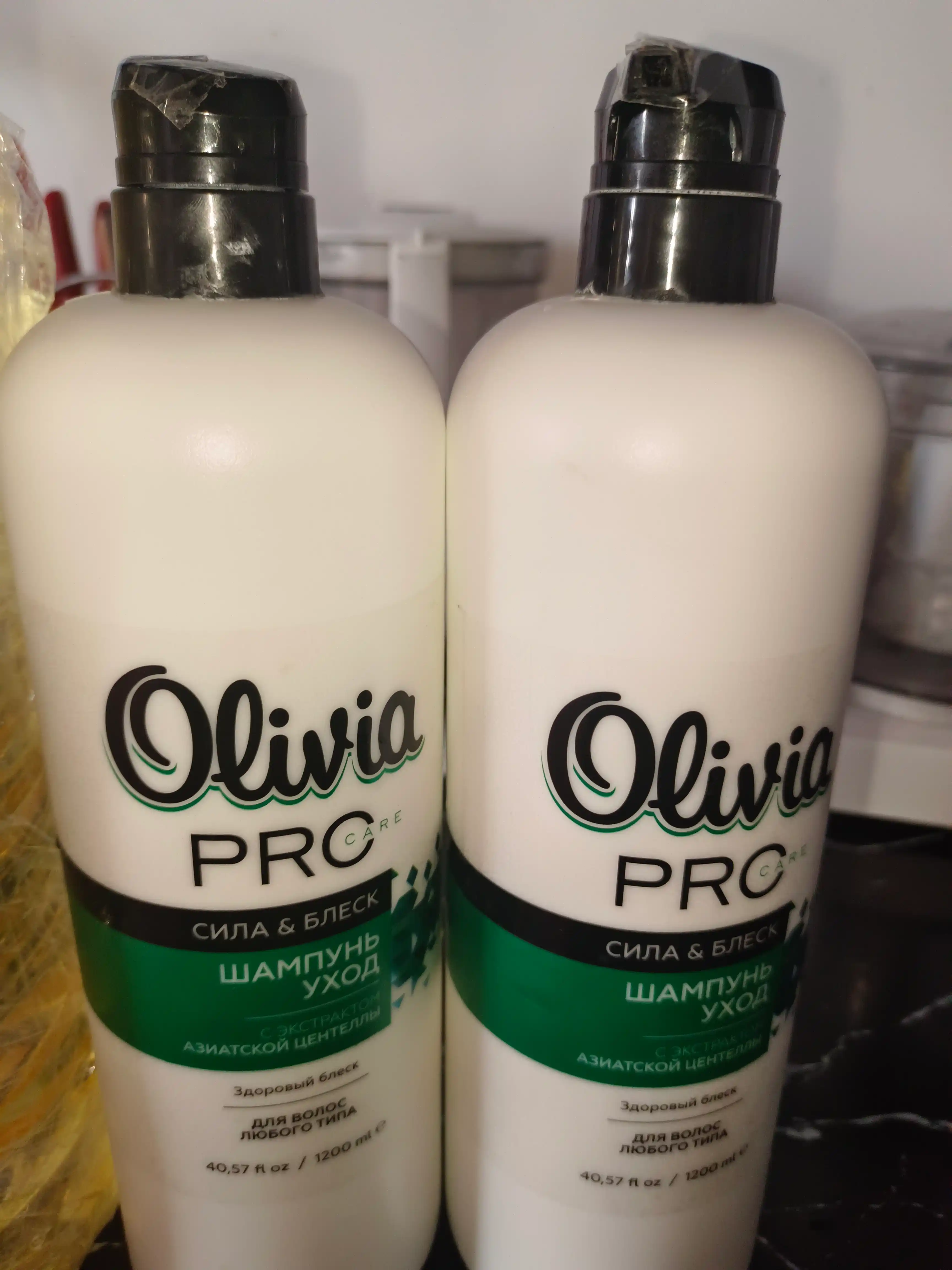 Shampun Olivia Pro Care Kuch va Yorqinlik, 1,2 litr