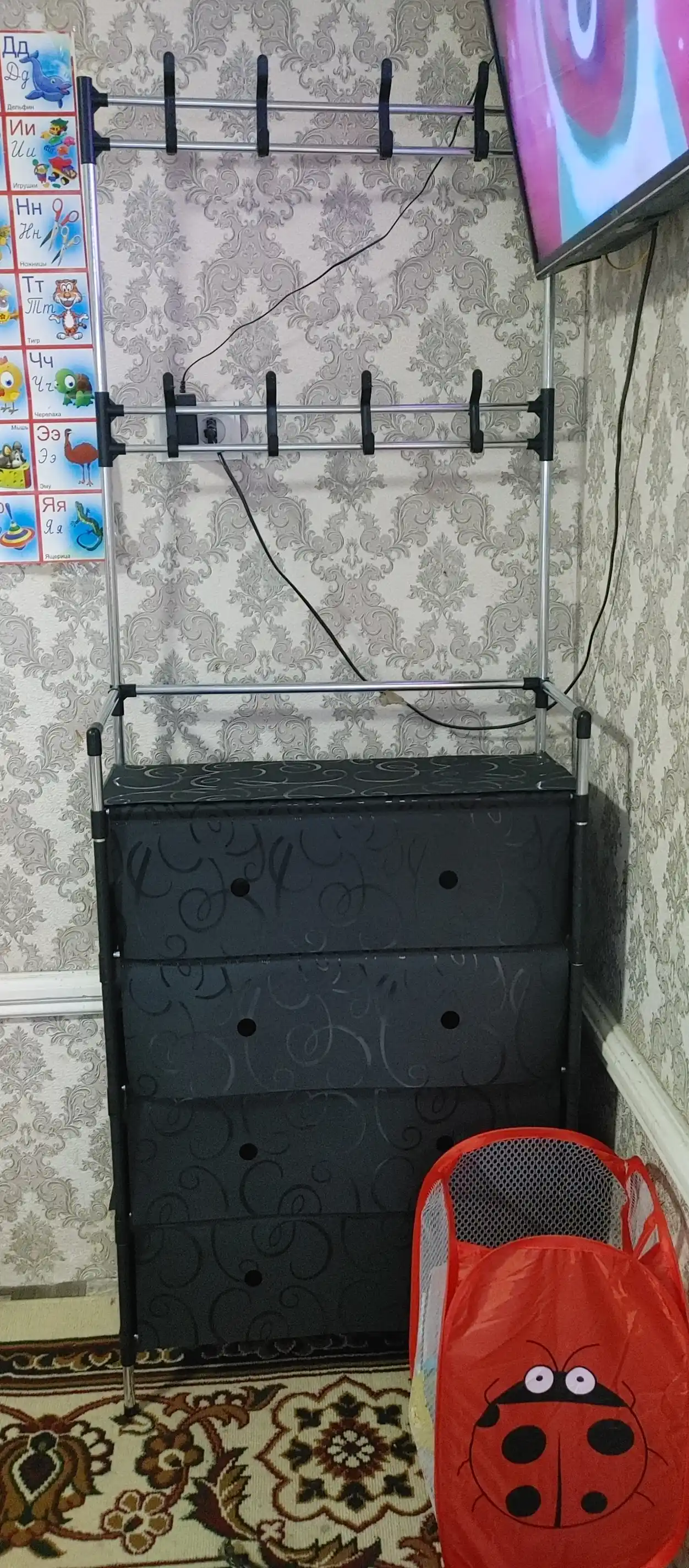 Корзина для хранения игрушек, 48 см * 31 см * 31 см