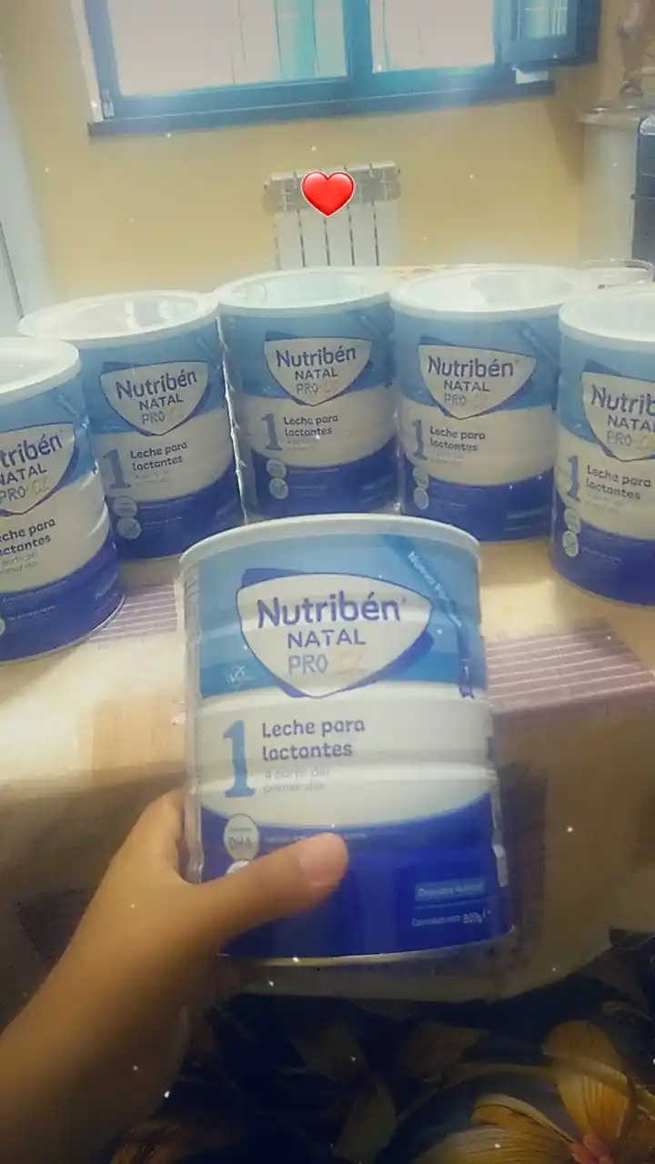 Sut aralashmasi, tez tayyorlanadigan Nutriben NATAL Pro- 1, 0-6 oyliklar 800 gr