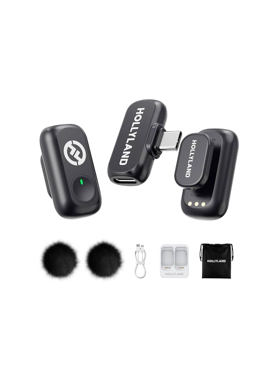 Hollyland LARK A1 Mini Duo USB-C — беспроводной микрофон для смартфонов