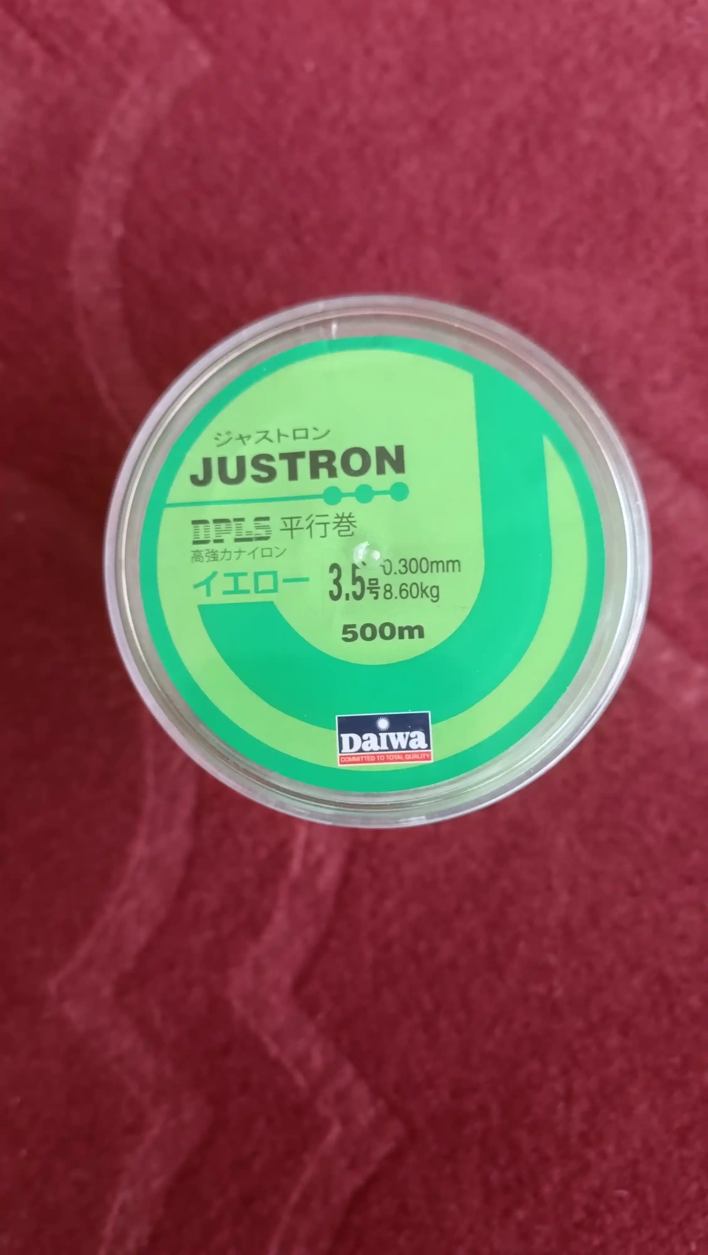 Daiwa JustrON DPLS 500 m baliq ovlash uchun monofilament leska