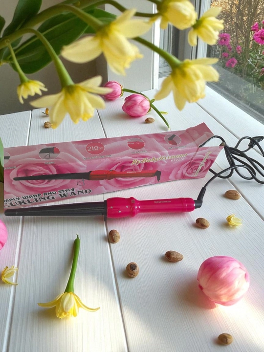 Professional ployka, ByBabylissnano ST2218, sochni jingalak qilish uchun qisqich