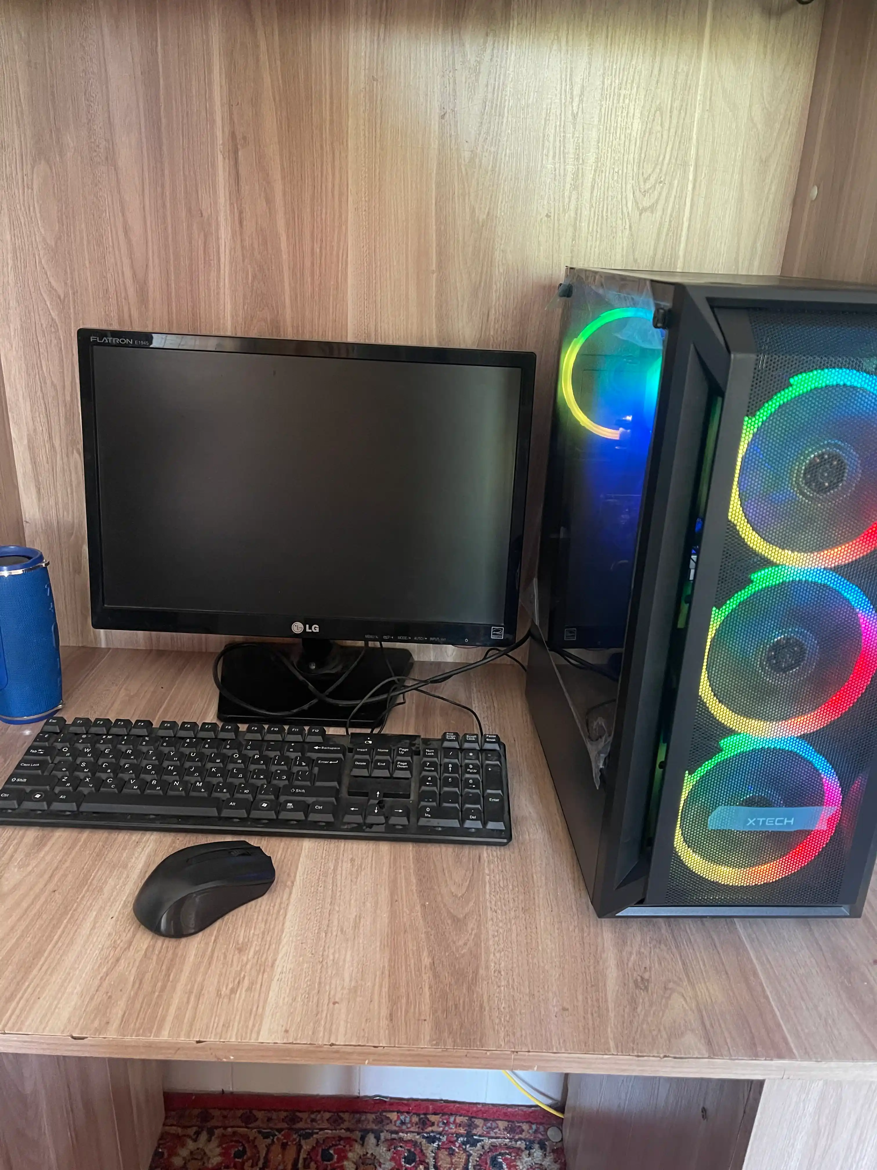 Игровой компьютер с процессором Core i7, 16 ГБ оперативной памяти, 512 ГБ SSD, RX 580 8 ГБ