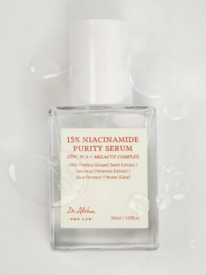 Отбеливающая сыворотка с ниацинамидом и цинком Dr. Althea 15% Niacinamide Serum, 30 мл